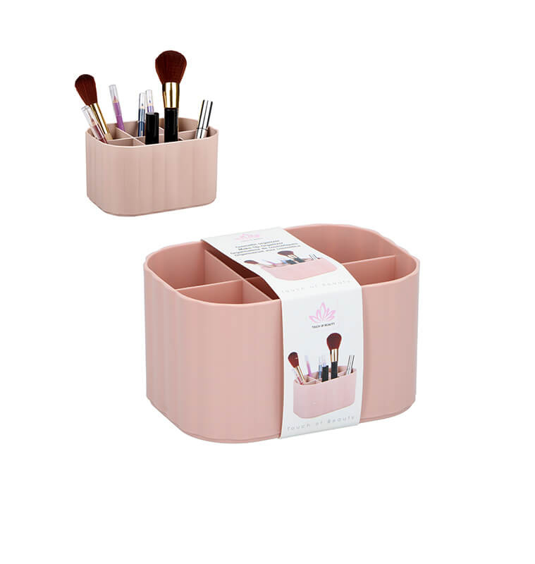 Organisateur de cosmétiques rose à 6 compartiments | Accessoires beauté | 2 100 CFA , dakar, Sénégal