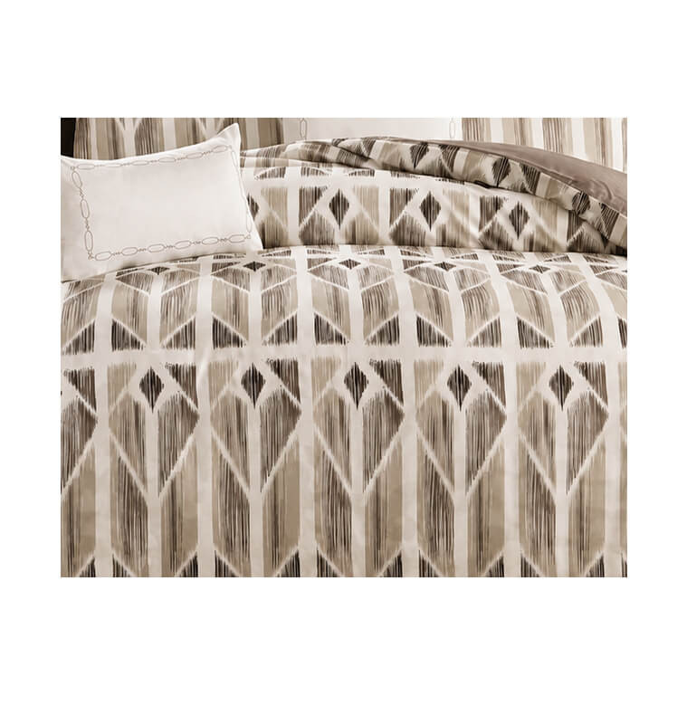 Parure de lit en Tencel naturel marron, couette 240 x 260 cm, housse de couette, 2 taies et 2 coussins | Linge de lit , Dakar...