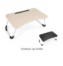 Table pour ordinateur portable pliable 60 x 40 x 26 cm | Poufs, tabourets & tables , Dakar, Sénégal
