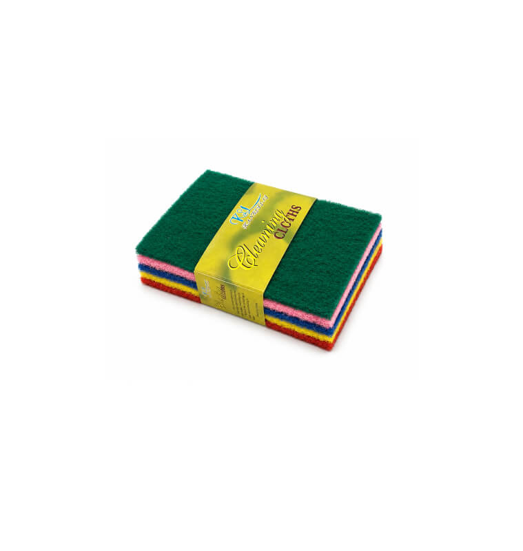 Éponge à récurer multicolore - Lot de 5  | Ménage | 400 CFA , dakar, Sénégal