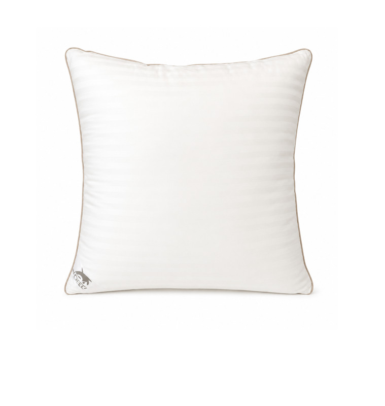 Oreiller carré 60x60 cm blanc microfibre et 100% coton | Linge de lit , Dakar, Sénégal