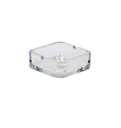 Cendrier carré en verre transparent 18 x 18 cm | Cendriers | 2 100 CFA , dakar, Sénégal