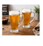 Verre à bière en verre 650 ml - Lot de 2 | Verres & carafes | 3 300 CFA , dakar, Sénégal