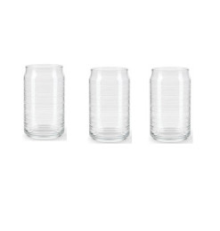 Verre à eau et jus haut en verre spirale 480 ml - Lot de 3 | Verres & carafes | 1 900 CFA , dakar, Sénégal