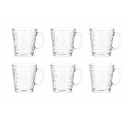 Verre en verre strié 290 ml - Lot de 6 | Verres & carafes | 3 400 CFA , dakar, Sénégal