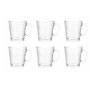 Verre en verre strié 290 ml - Lot de 6 | Verres & carafes | 3 400 CFA , dakar, Sénégal