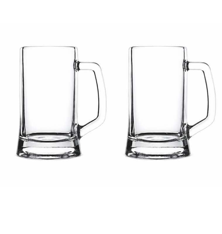 Chope à bière en verre 487 ml - Lot de 2 | Verres & carafes | 2 700 CFA , dakar, Sénégal