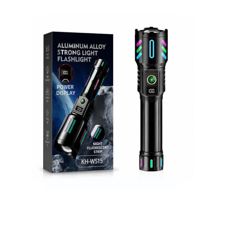 Torche LED rechargeable 1000 W en alliage d’aluminium | Prises électriques, rallonges & adaptateurs | 16 500 CFA , dakar, Sén...