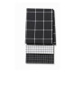 Torchons de cuisine gris à carreaux 50 x 70 cm en coton, Lot de 3 | Torchons, gants, tabliers, maniques | 3 900 CFA , dakar, ...