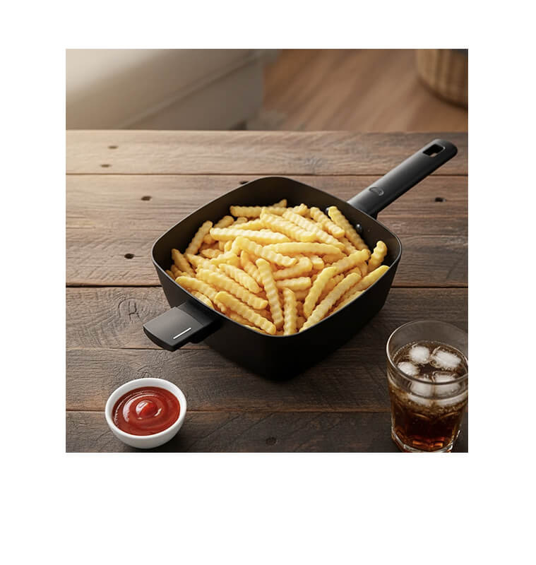 Poêle multifonction avec couvercle, panier friture et plateau vapeur Monaco | Poêles | 34 000 CFA , dakar, Sénégal