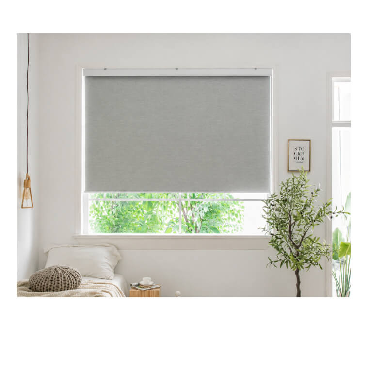 Store occultant avec mécanisme gris lin, 180 x 250 cm | Stores fenêtre , Dakar, Sénégal