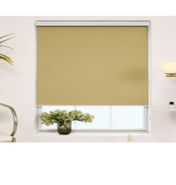 Store occultant avec mécanisme beige foncé, 120 x 230 cm | Stores fenêtre , Dakar, Sénégal