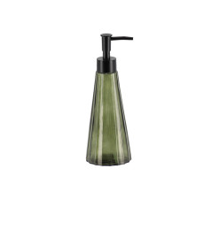 Distributeur de savon conique en verre vert olive, 300 ml | Accessoires salle de bain | 1 600 CFA , dakar, Sénégal