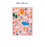 Tapis enfant Licornes rose en polyester, 120 x 160 cm | Décoration chambre enfant | 18 500 CFA , dakar, Sénégal