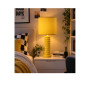 Lampe de chevet en céramique jaune, H44,5 cm | Lampes de table, lampes de chevet , Dakar, Sénégal