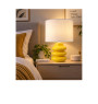 Lampe de chevet en céramique jaune, H41,5 cm | Lampes de table, lampes de chevet , Dakar, Sénégal