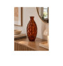 Vase texturé en verre ambre, 15 x 31 cm | Vases déco , Dakar, Sénégal