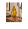Vase texturé en verre jaune clair, 15 x 31 cm | Vases déco , Dakar, Sénégal
