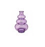 Vase à forme arrondie en verre mauve clair, 15 x 22 cm | Vases déco , Dakar, Sénégal