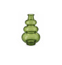 Vase à forme arrondie en verre vert clair, 15 x 22 cm | Vases déco , Dakar, Sénégal