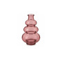 Vase à forme arrondie en verre rose clair, 15 x 22 cm | Vases déco , Dakar, Sénégal
