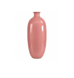 Vase ovale en verre opaque rose, 20 x 43 cm | Vases déco , Dakar, Sénégal