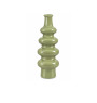 Vase sculptural en verre opaque vert foncé, 16 x 40 cm | Vases déco , Dakar, Sénégal
