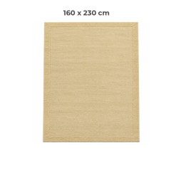 Tapis en laine ivoire, 160 x 230 cm | Tapis décoratifs , Dakar, Sénégal