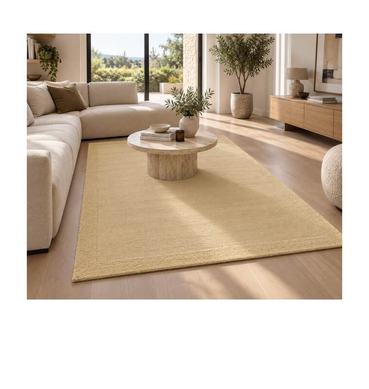 Tapis en laine ivoire, 160 x 230 cm | Tapis décoratifs , Dakar, Sénégal