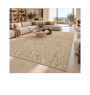 Tapis Latte crème et gris en polyester, 200 x 290 cm | Tapis décoratifs , Dakar, Sénégal