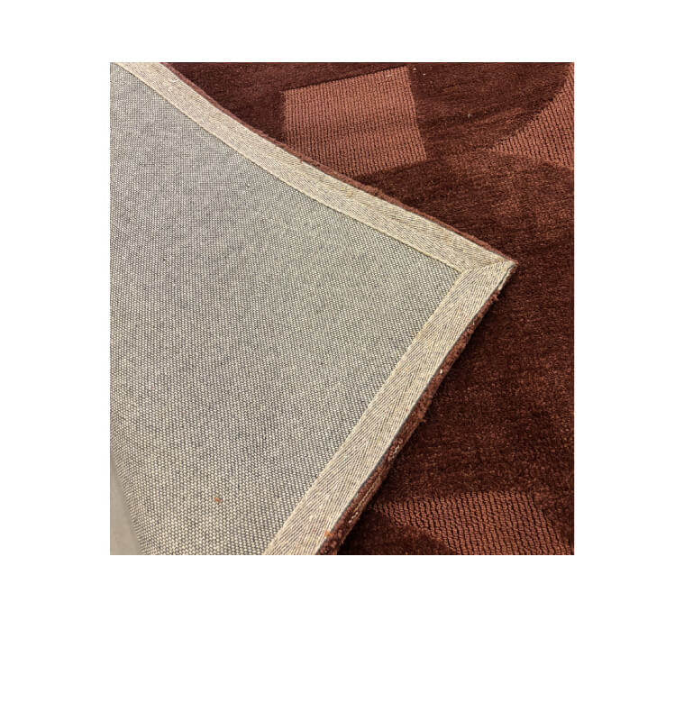 Tapis texturé bordeaux en polyester, 200 x 290 cm | Tapis décoratifs , Dakar, Sénégal