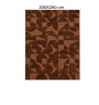 Tapis texturé bordeaux en polyester, 200 x 290 cm | Tapis décoratifs , Dakar, Sénégal