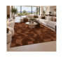 Tapis texturé bordeaux en polyester, 200 x 290 cm | Tapis décoratifs , Dakar, Sénégal