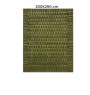 Tapis Latte vert en polyester, 200 x 290 cm | Tapis décoratifs , Dakar, Sénégal