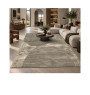 Tapis Zara gris clair et gris en polyester, 200 x 290 cm | Tapis décoratifs , Dakar, Sénégal