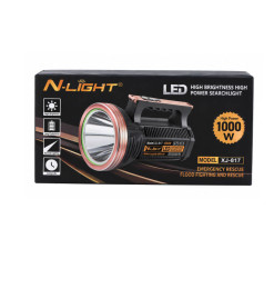 Projecteur torche LED rechargeable 1000 W | Prises électriques, rallonges & adaptateurs | 15 700 CFA , dakar, Sénégal