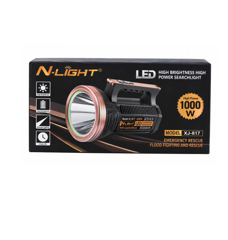 Projecteur torche LED rechargeable 1000 W | Prises électriques, rallonges & adaptateurs | 15 700 CFA , dakar, Sénégal