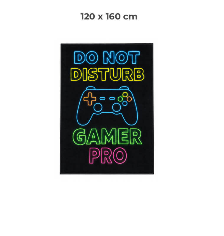 Tapis enfant Gamer en polyester, 120 x 160 cm | Décoration chambre enfant | 18 500 CFA , dakar, Sénégal