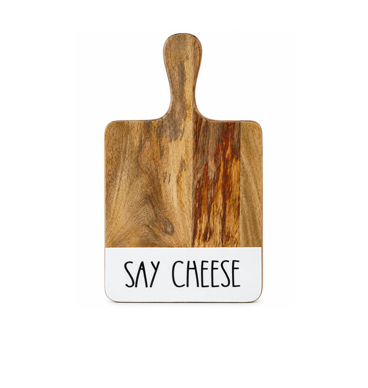Planche à fromage en bois de manguier Say Cheese, 20 x 41 cm | Aperos, tapas & minis | 12 000 CFA , dakar, Sénégal