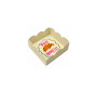 Mini plateau vide-poche Bon Appétit en métal beige, 12 x 12 x 3 cm | Déco divers , Dakar, Sénégal
