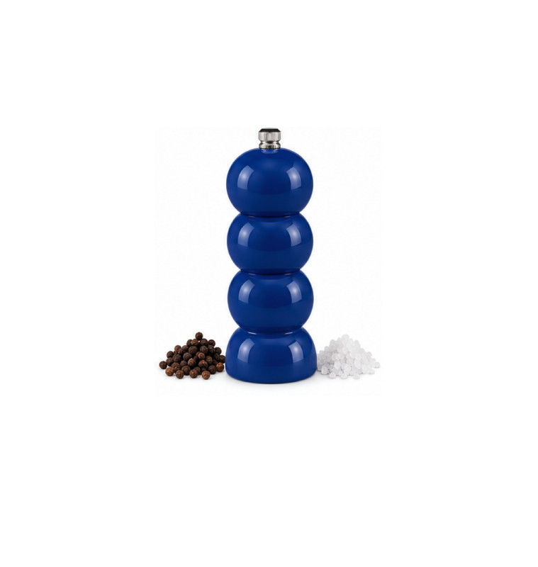 Moulin à sel ou à poivre en bois bleu marine, 5,7 x 17 cm | Condiments | 6 500 CFA , dakar, Sénégal