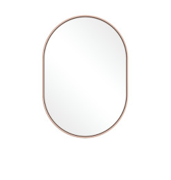 Miroir ovale avec contour doré ou rose gold, 60 x 90 cm | Miroirs , Dakar, Sénégal
