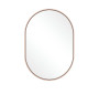 Miroir ovale avec contour doré ou rose gold, 60 x 90 cm | Miroirs , Dakar, Sénégal