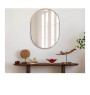 Miroir ovale avec contour doré ou rose gold, 60 x 90 cm | Miroirs , Dakar, Sénégal