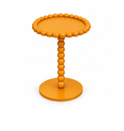 Table d’appoint ronde en MDF jaune moutarde, D37,5 x 55,5 cm | Poufs, tabourets & tables , Dakar, Sénégal