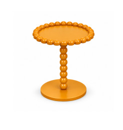 Table d’appoint ronde en MDF jaune moutarde, D37,5 x 43 cm | Poufs, tabourets & tables , Dakar, Sénégal