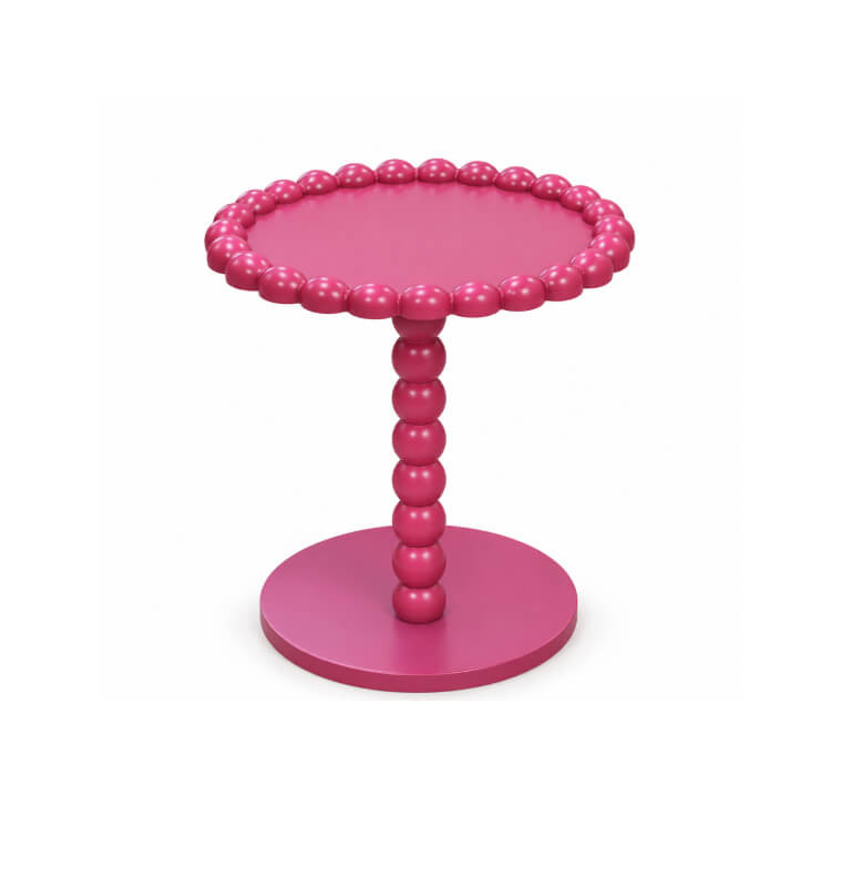 Table d’appoint ronde en MDF mauve, D37,5 x 43 cm | Poufs, tabourets & tables , Dakar, Sénégal