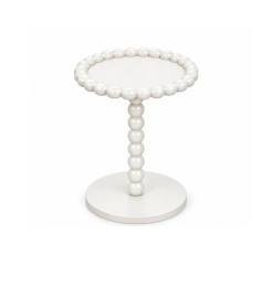 Table d’appoint ronde en MDF crème, D37,5 x 43 cm | Poufs, tabourets & tables , Dakar, Sénégal