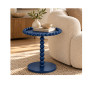 Table d’appoint ronde en MDF bleu, D37,5 x 43 cm | Poufs, tabourets & tables , Dakar, Sénégal