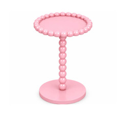 Table d’appoint ronde en MDF rose, D37,5 x 55,5 cm | Poufs, tabourets & tables , Dakar, Sénégal